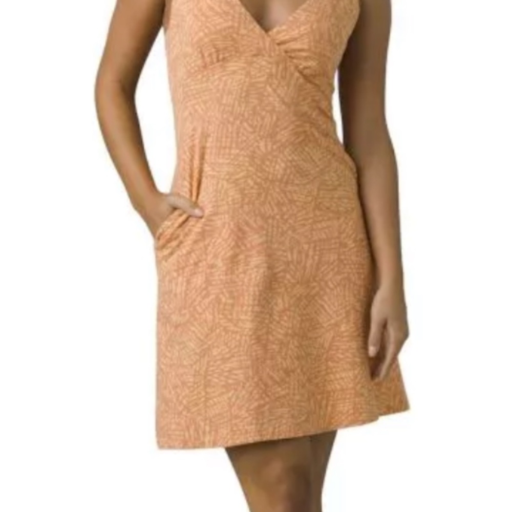 Prana June Lake Dress-apricot